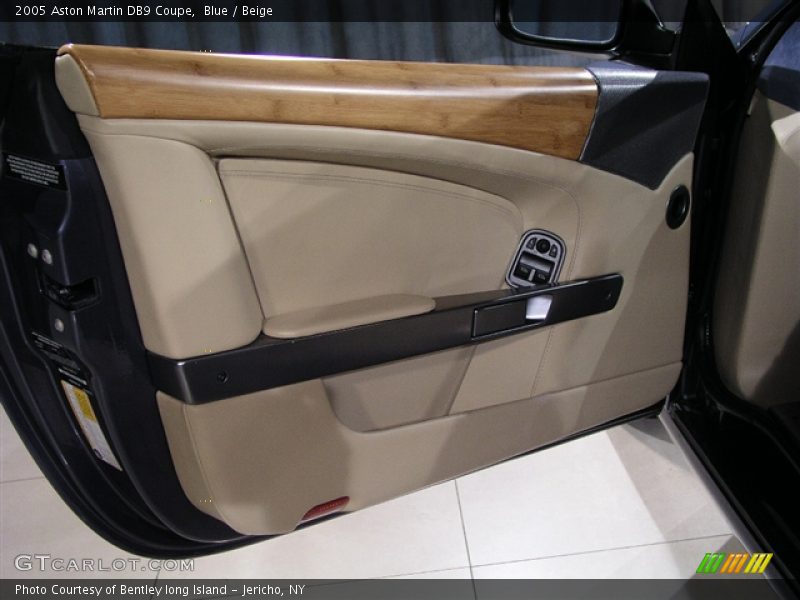 Blue / Beige 2005 Aston Martin DB9 Coupe