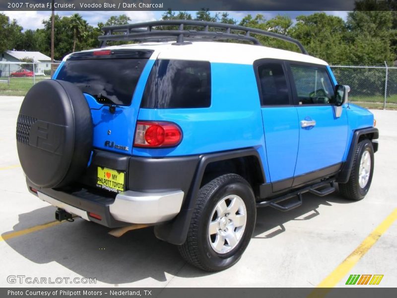 Voodoo Blue / Dark Charcoal 2007 Toyota FJ Cruiser