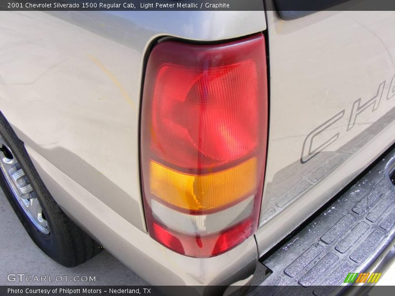 Light Pewter Metallic / Graphite 2001 Chevrolet Silverado 1500 Regular Cab