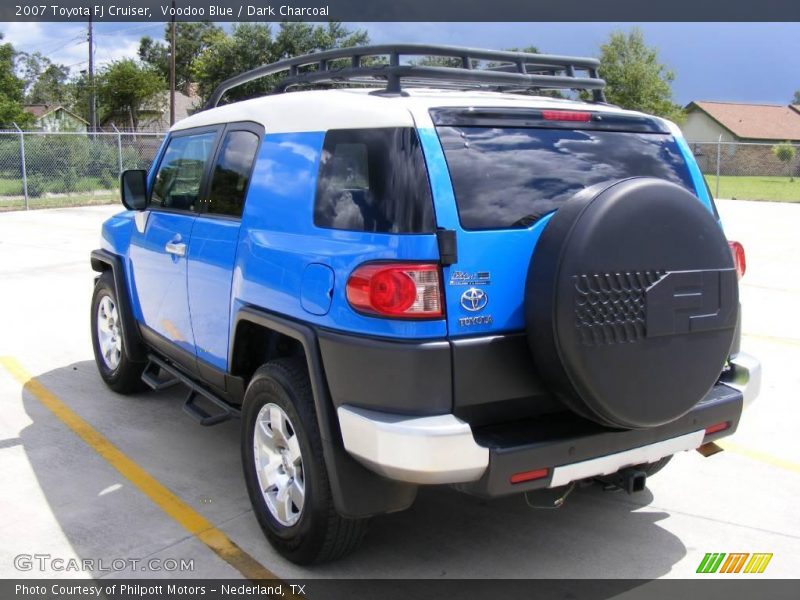 Voodoo Blue / Dark Charcoal 2007 Toyota FJ Cruiser