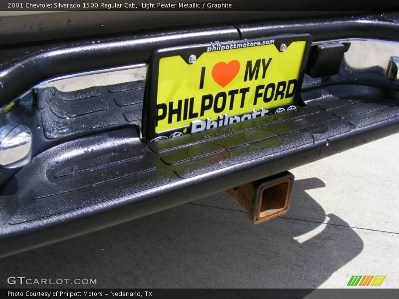 Light Pewter Metallic / Graphite 2001 Chevrolet Silverado 1500 Regular Cab