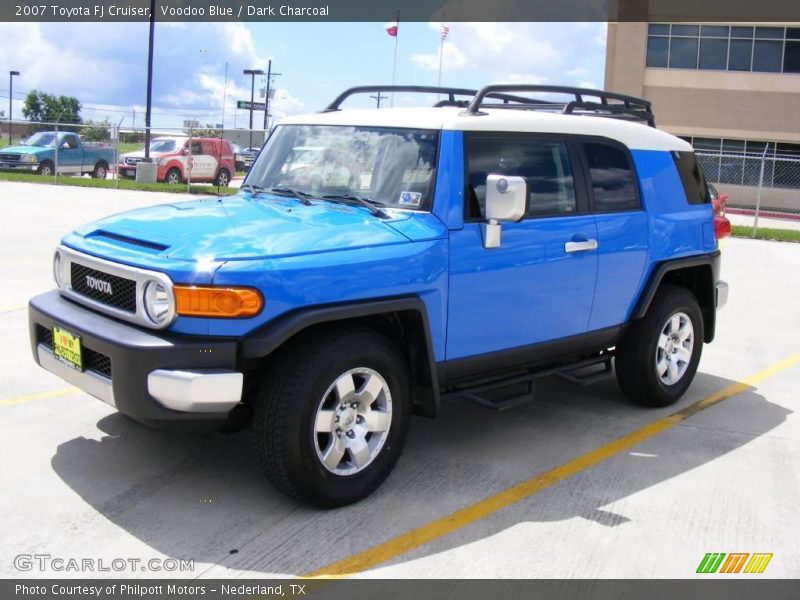 Voodoo Blue / Dark Charcoal 2007 Toyota FJ Cruiser
