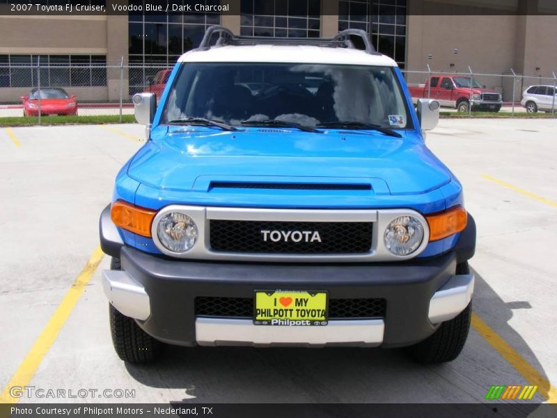 Voodoo Blue / Dark Charcoal 2007 Toyota FJ Cruiser
