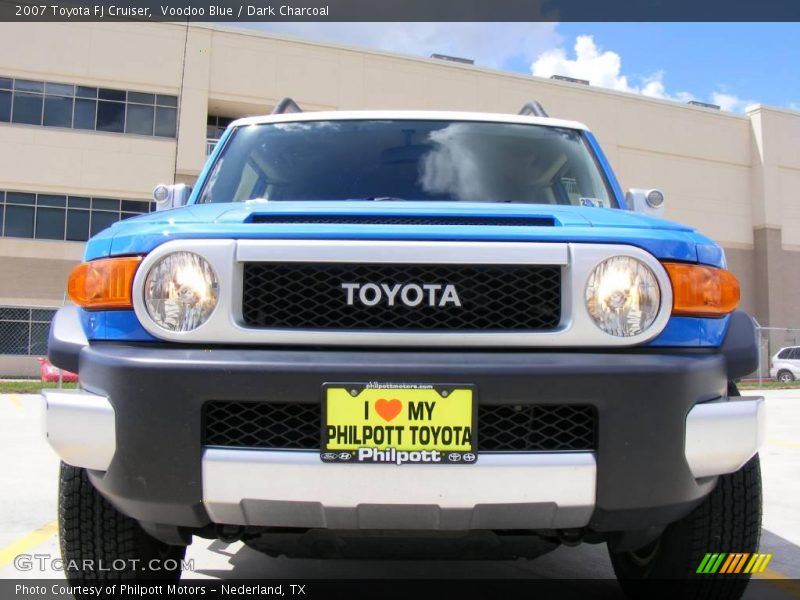 Voodoo Blue / Dark Charcoal 2007 Toyota FJ Cruiser
