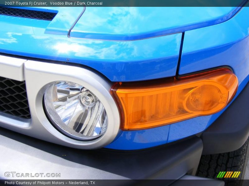 Voodoo Blue / Dark Charcoal 2007 Toyota FJ Cruiser