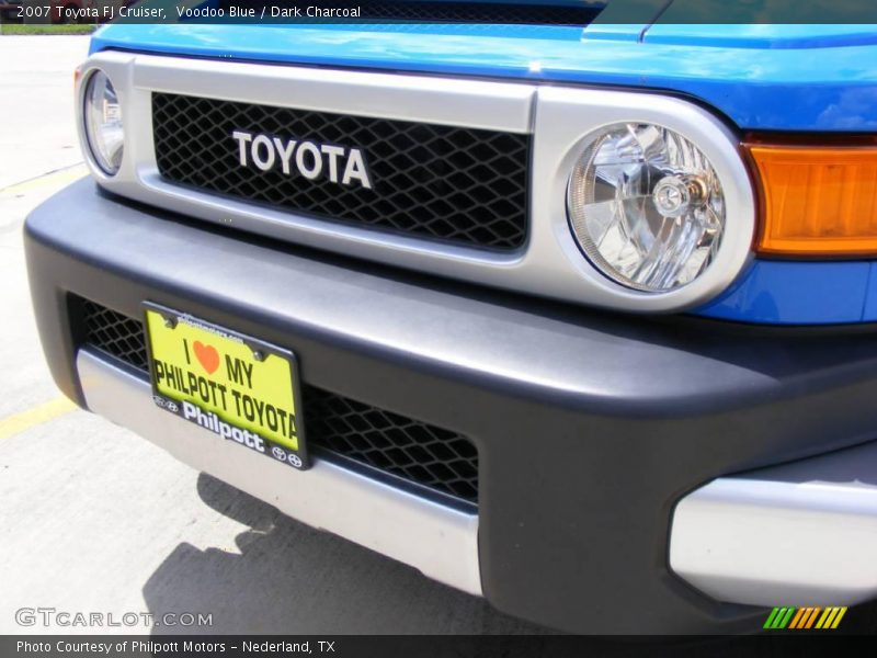 Voodoo Blue / Dark Charcoal 2007 Toyota FJ Cruiser