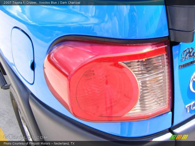 Voodoo Blue / Dark Charcoal 2007 Toyota FJ Cruiser