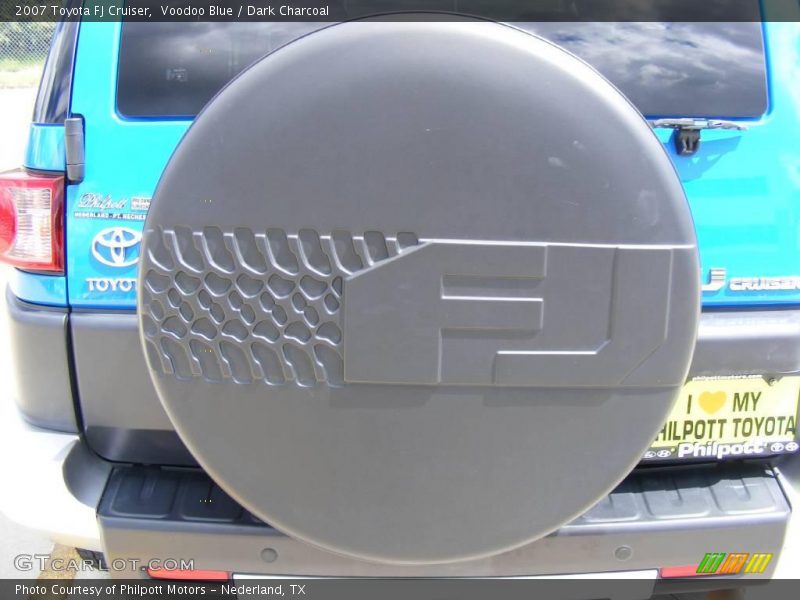 Voodoo Blue / Dark Charcoal 2007 Toyota FJ Cruiser