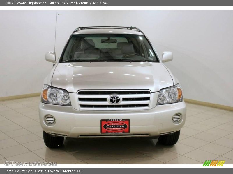 Millenium Silver Metallic / Ash Gray 2007 Toyota Highlander