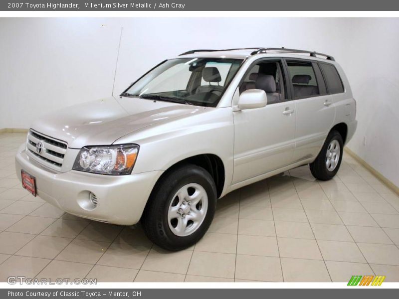 Millenium Silver Metallic / Ash Gray 2007 Toyota Highlander