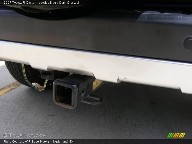Voodoo Blue / Dark Charcoal 2007 Toyota FJ Cruiser