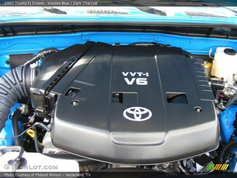 Voodoo Blue / Dark Charcoal 2007 Toyota FJ Cruiser