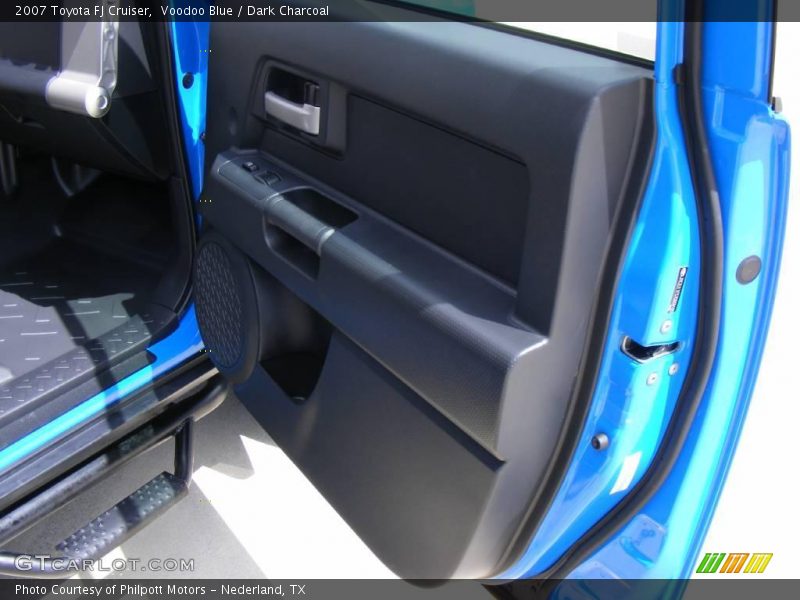 Voodoo Blue / Dark Charcoal 2007 Toyota FJ Cruiser