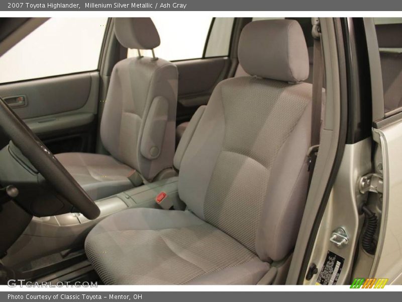 Millenium Silver Metallic / Ash Gray 2007 Toyota Highlander