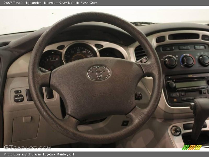 Millenium Silver Metallic / Ash Gray 2007 Toyota Highlander