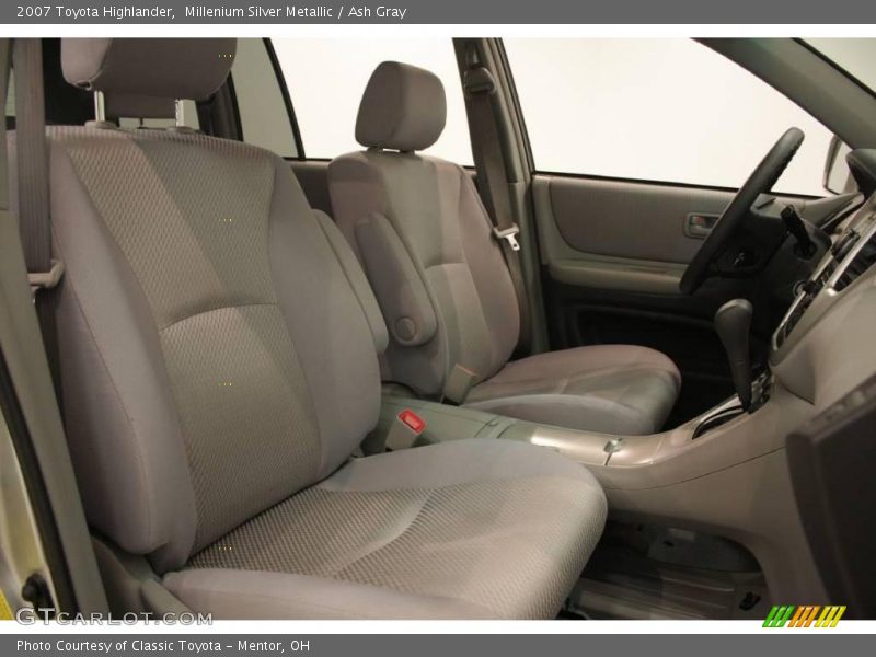 Millenium Silver Metallic / Ash Gray 2007 Toyota Highlander