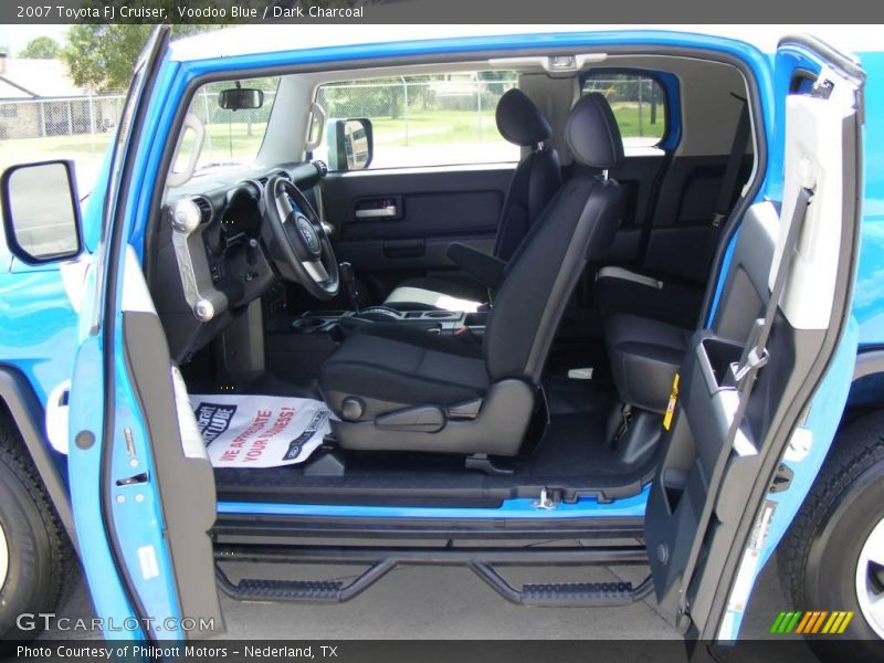 Voodoo Blue / Dark Charcoal 2007 Toyota FJ Cruiser