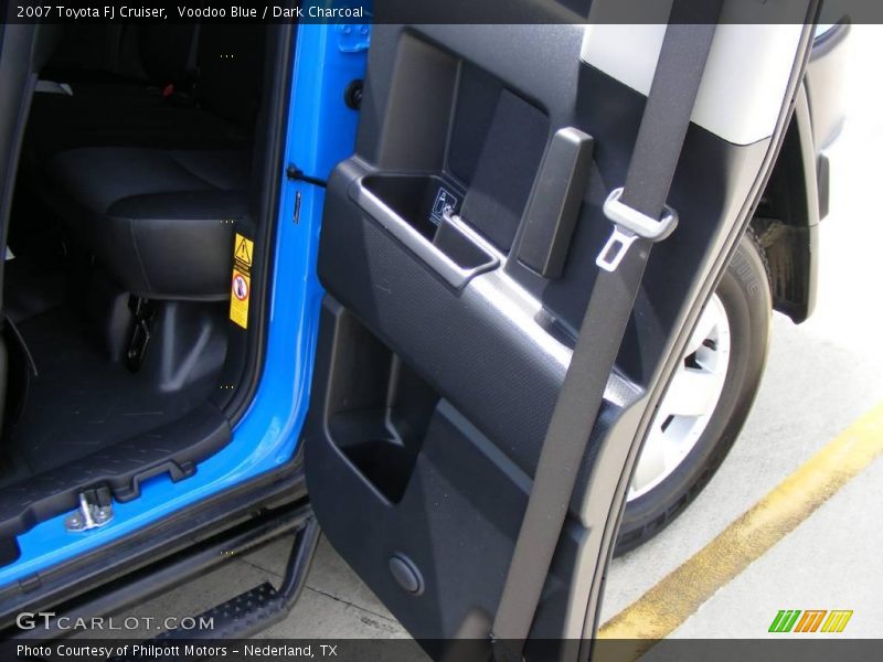Voodoo Blue / Dark Charcoal 2007 Toyota FJ Cruiser