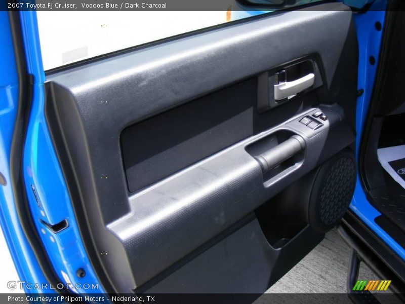 Voodoo Blue / Dark Charcoal 2007 Toyota FJ Cruiser