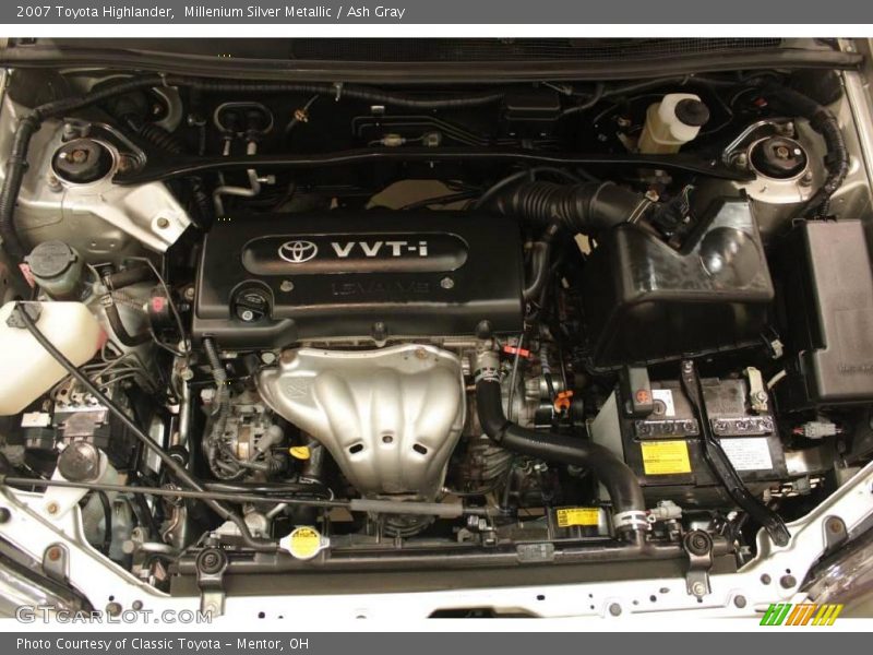 Millenium Silver Metallic / Ash Gray 2007 Toyota Highlander