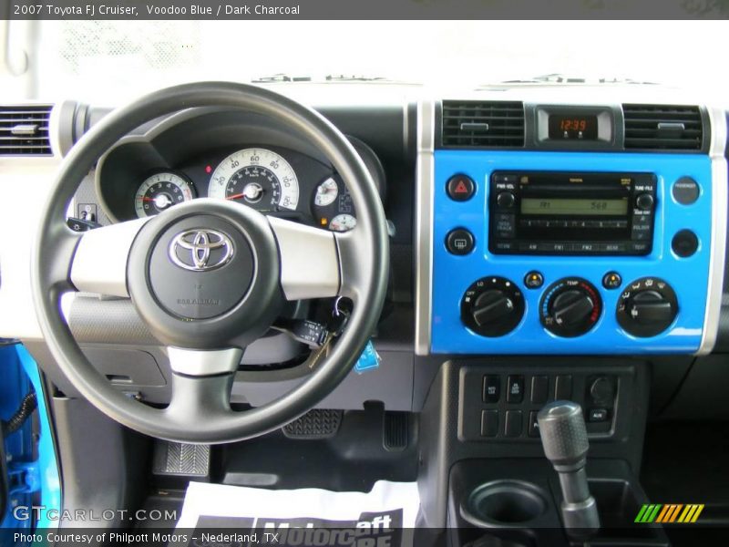 Voodoo Blue / Dark Charcoal 2007 Toyota FJ Cruiser