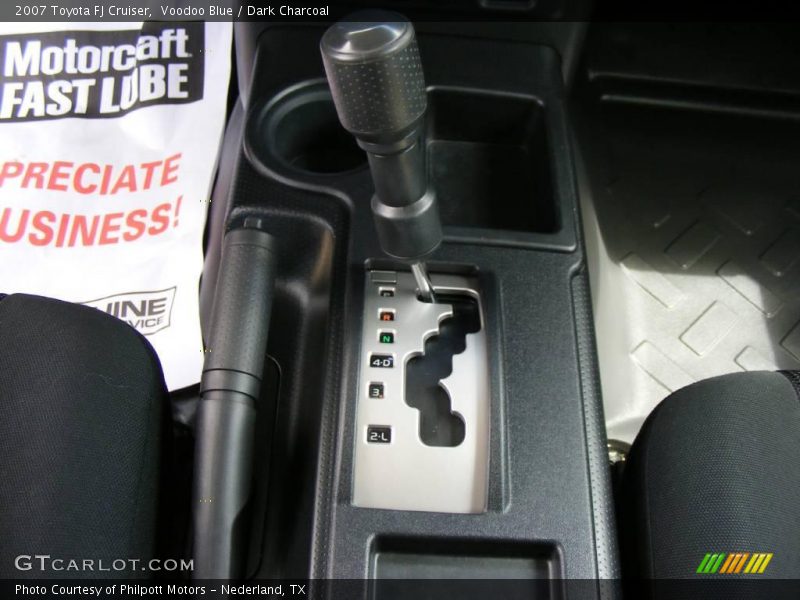 Voodoo Blue / Dark Charcoal 2007 Toyota FJ Cruiser