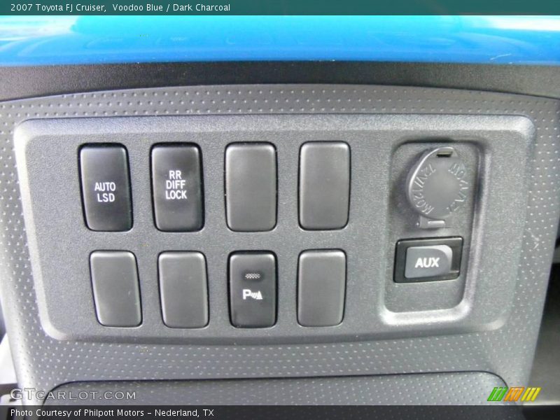 Voodoo Blue / Dark Charcoal 2007 Toyota FJ Cruiser