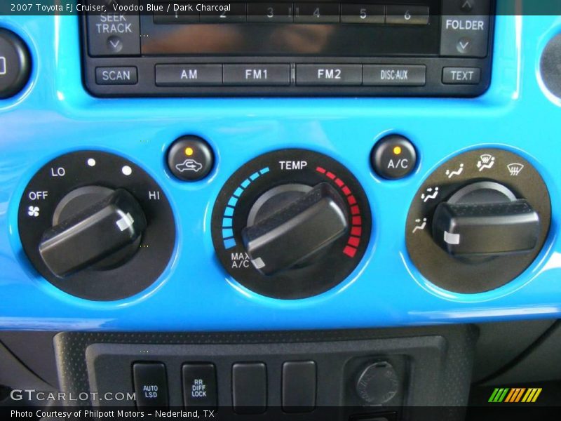 Voodoo Blue / Dark Charcoal 2007 Toyota FJ Cruiser