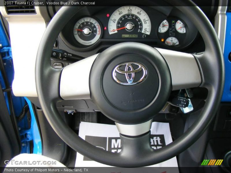 Voodoo Blue / Dark Charcoal 2007 Toyota FJ Cruiser
