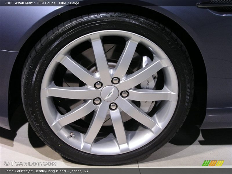 Blue / Beige 2005 Aston Martin DB9 Coupe