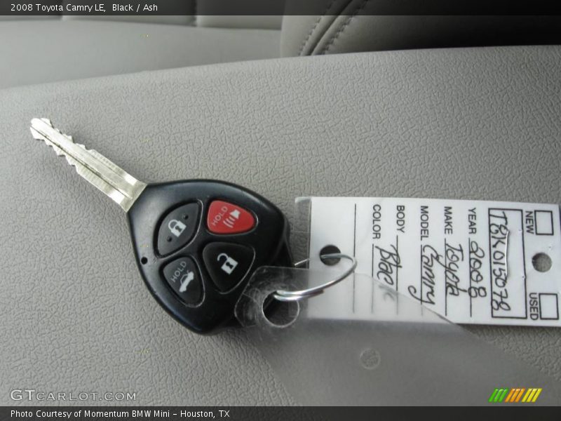 Black / Ash 2008 Toyota Camry LE