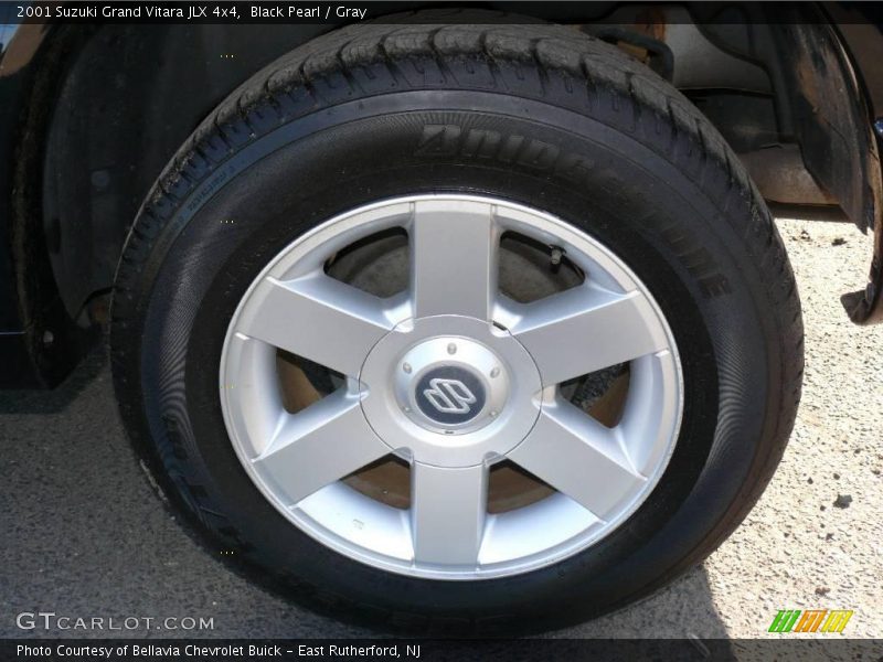 Black Pearl / Gray 2001 Suzuki Grand Vitara JLX 4x4