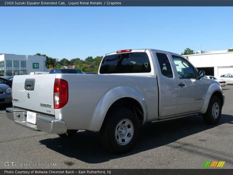 Liquid Metal Metallic / Graphite 2009 Suzuki Equator Extended Cab