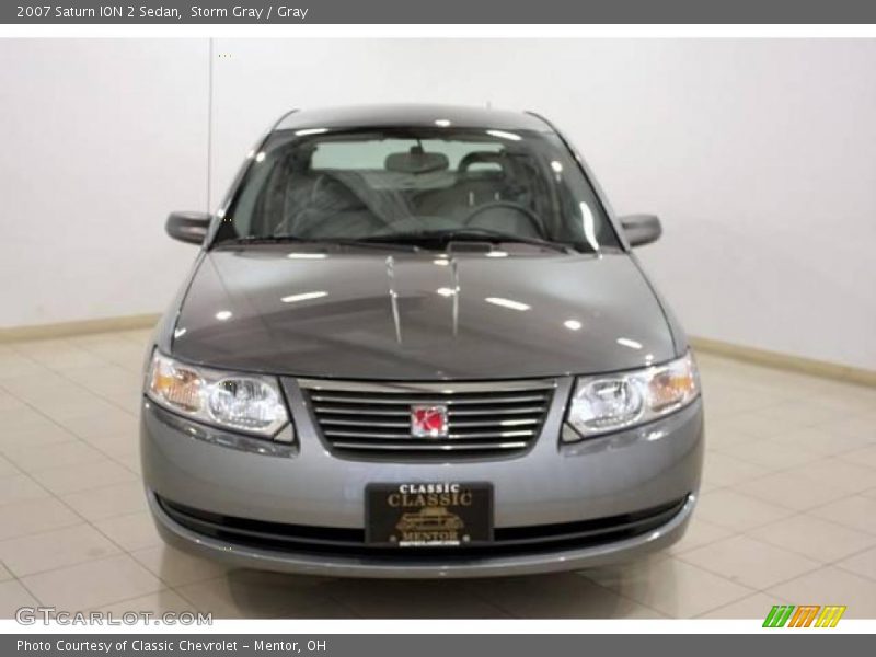 Storm Gray / Gray 2007 Saturn ION 2 Sedan