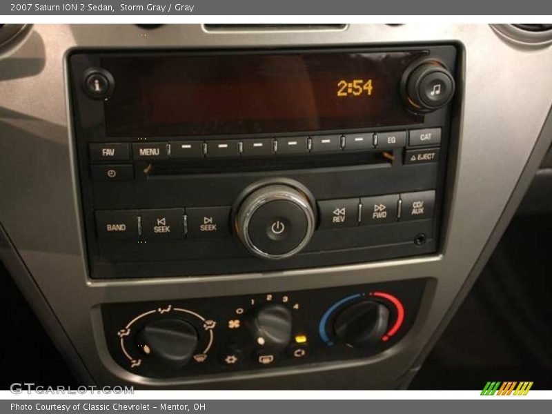 Storm Gray / Gray 2007 Saturn ION 2 Sedan
