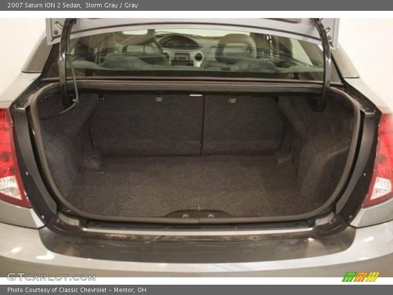 Storm Gray / Gray 2007 Saturn ION 2 Sedan