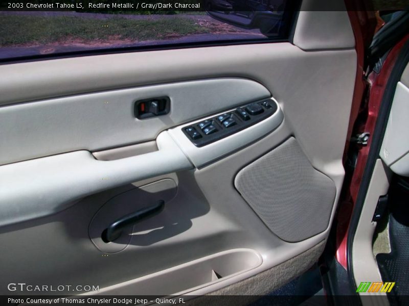 Redfire Metallic / Gray/Dark Charcoal 2003 Chevrolet Tahoe LS