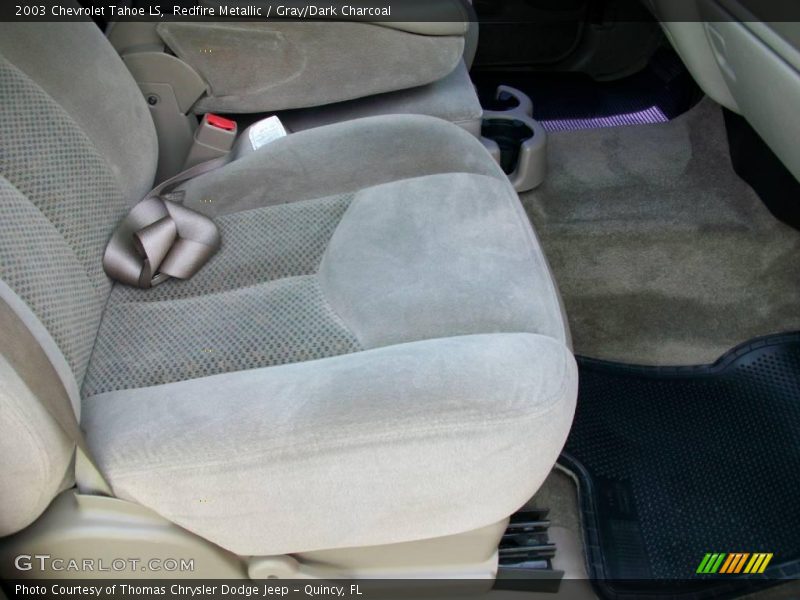 Redfire Metallic / Gray/Dark Charcoal 2003 Chevrolet Tahoe LS