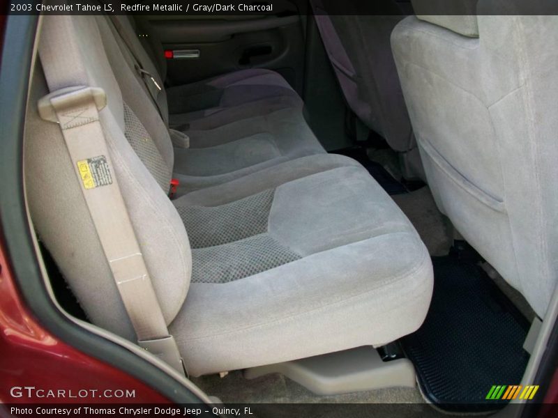 Redfire Metallic / Gray/Dark Charcoal 2003 Chevrolet Tahoe LS