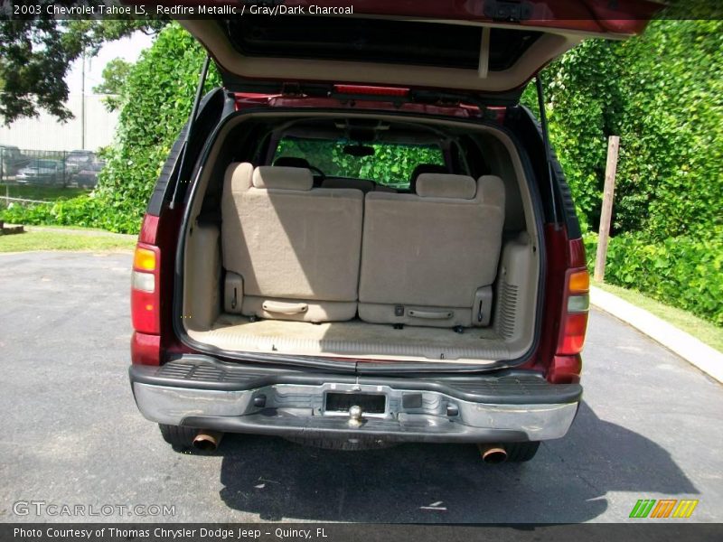 Redfire Metallic / Gray/Dark Charcoal 2003 Chevrolet Tahoe LS