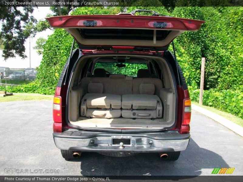 Redfire Metallic / Gray/Dark Charcoal 2003 Chevrolet Tahoe LS