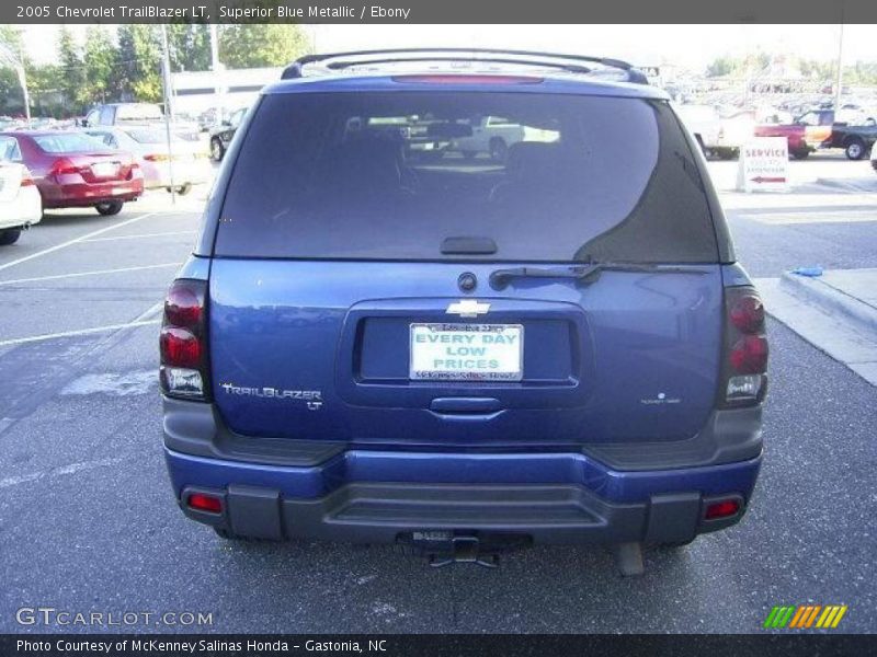 Superior Blue Metallic / Ebony 2005 Chevrolet TrailBlazer LT