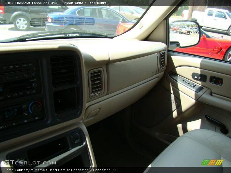 Summit White / Tan/Neutral 2004 Chevrolet Tahoe Z71 4x4