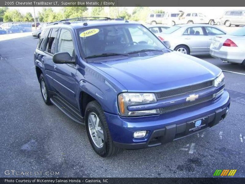 Superior Blue Metallic / Ebony 2005 Chevrolet TrailBlazer LT
