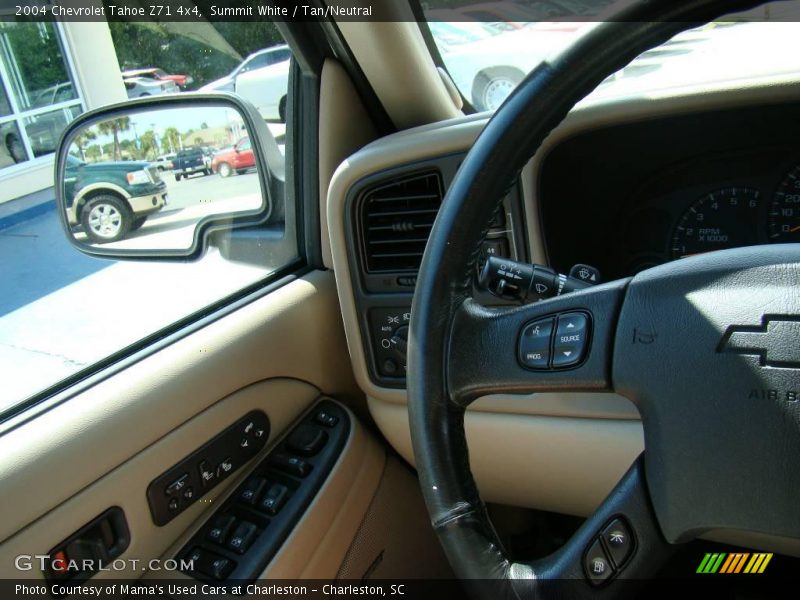 Summit White / Tan/Neutral 2004 Chevrolet Tahoe Z71 4x4