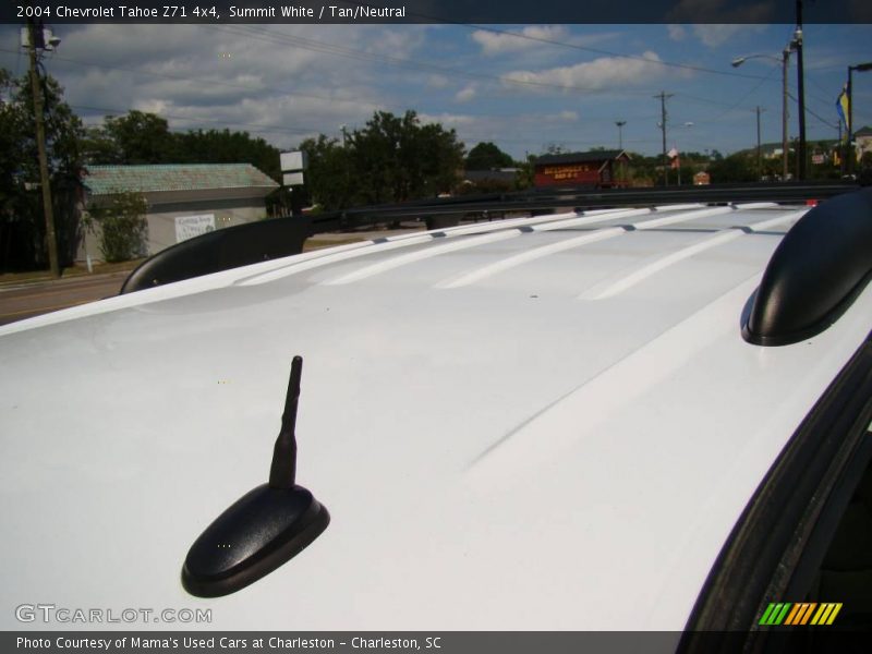 Summit White / Tan/Neutral 2004 Chevrolet Tahoe Z71 4x4