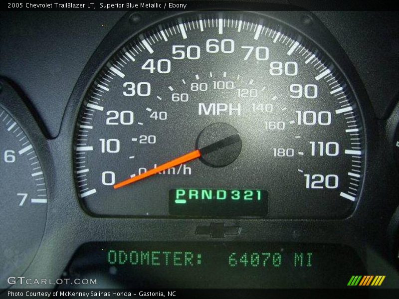 Superior Blue Metallic / Ebony 2005 Chevrolet TrailBlazer LT