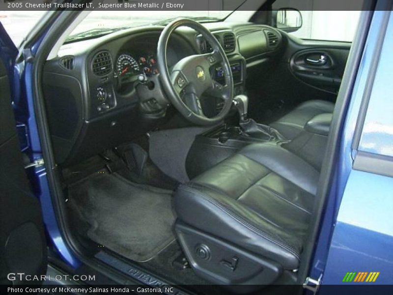 Superior Blue Metallic / Ebony 2005 Chevrolet TrailBlazer LT