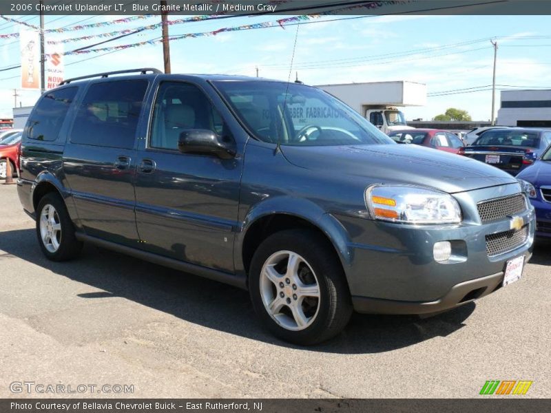 Blue Granite Metallic / Medium Gray 2006 Chevrolet Uplander LT