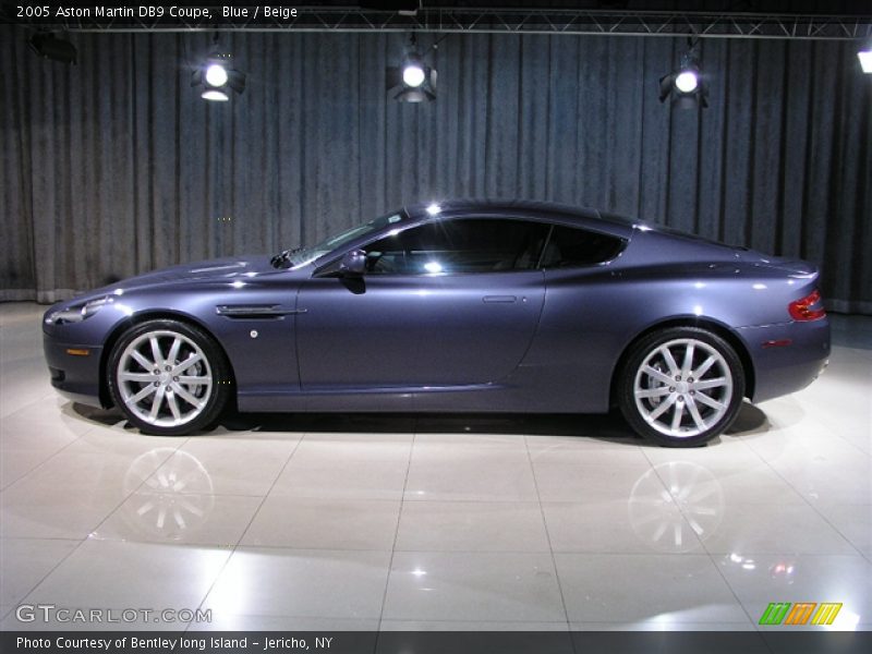 Blue / Beige 2005 Aston Martin DB9 Coupe